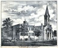 Saint Bonaventure's College and Saint Joseph's Church, Fathers Minor Conventuals of Saint Francis, Vigo County 1874